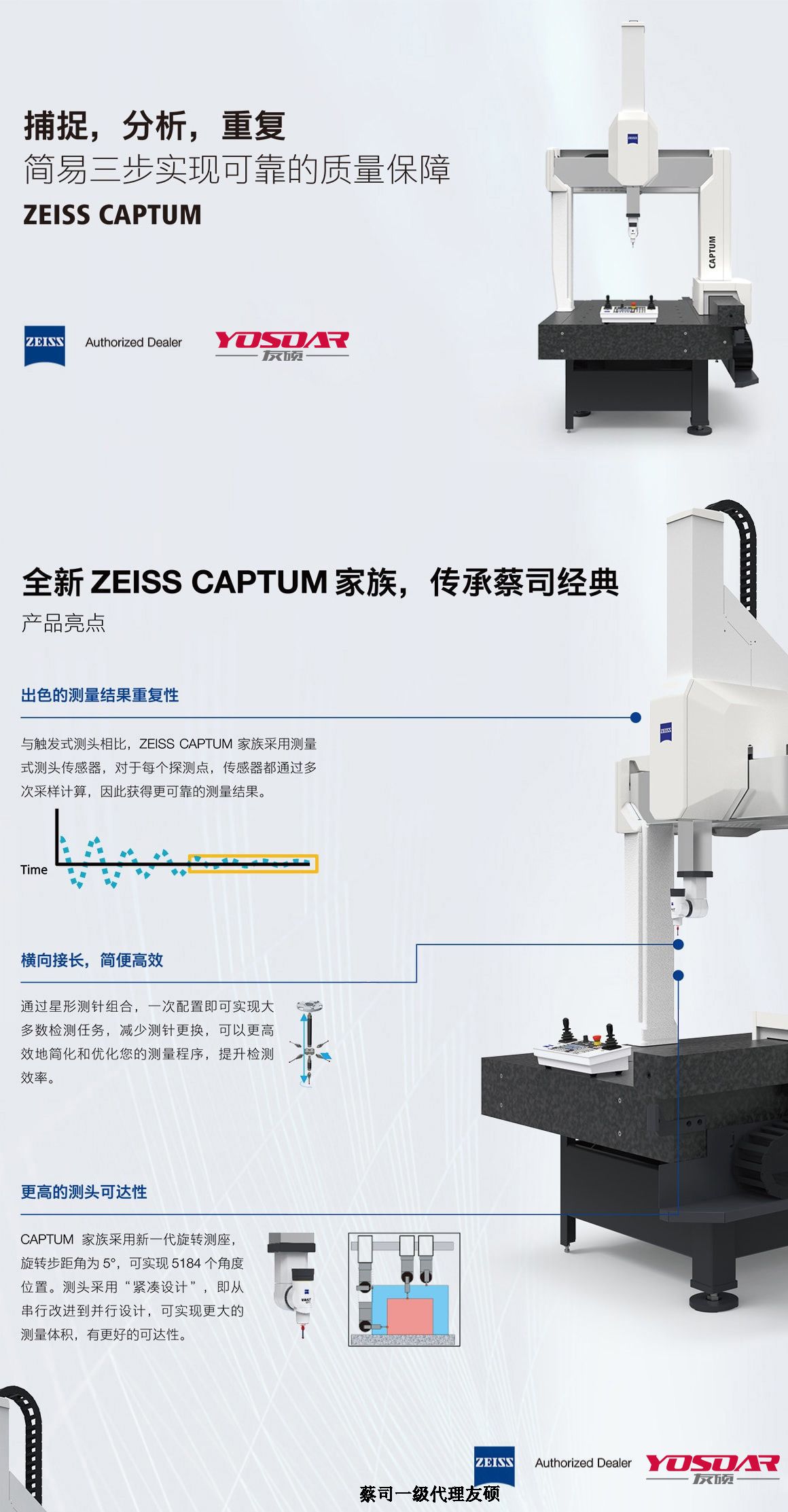 梧州蔡司三坐标CAPTUM
